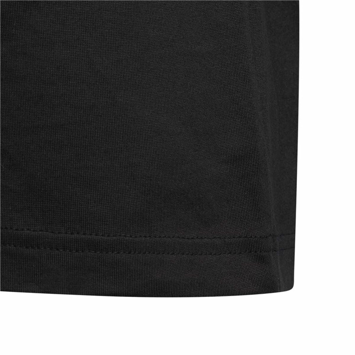 Kid's Short Sleeve T-Shirt Adidas Brilliant Basics Black