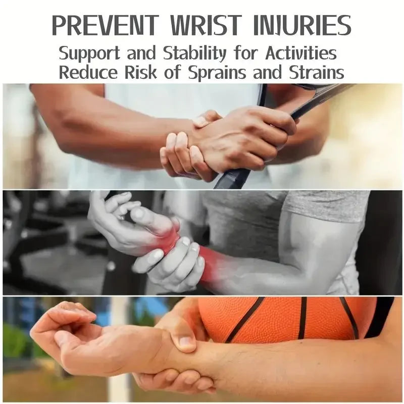 Adjustable Wrist Brace Perfect for Women & Men Support Wrap Strap Hand