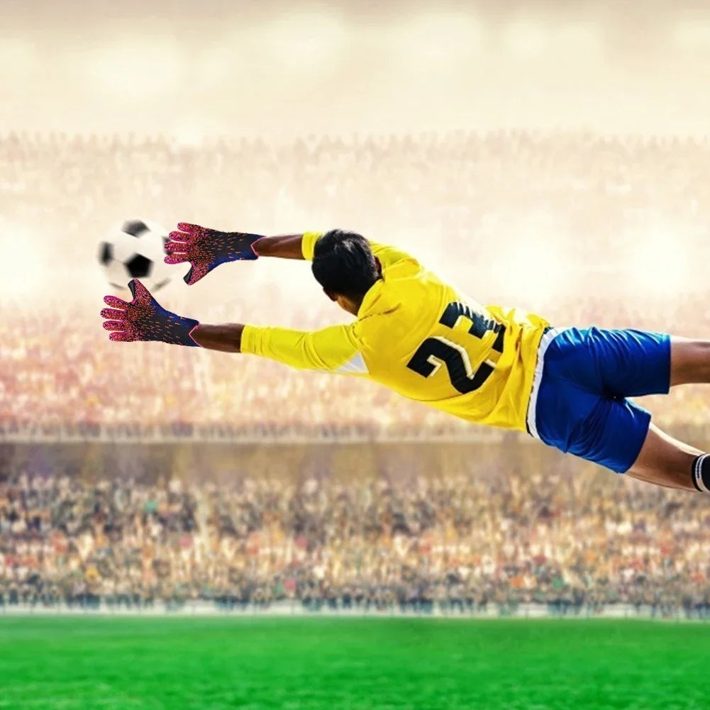 Football Goalkeeper Gloves Strong Grip for Soccer Goalie Goalkeeper