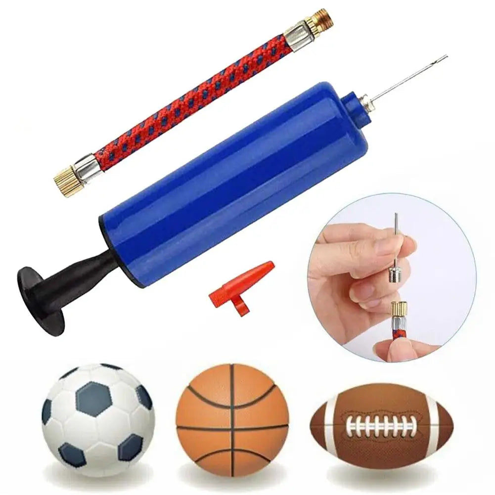 Portable Mini Hand Pump 6 Inch - Manual Air Pump for Basketball Soccer