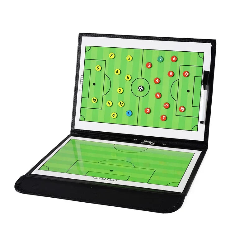 54cm Foldable Magnetic Tactic Board Soccer Coaching Coachs Tactical
