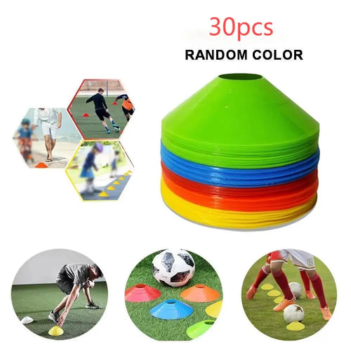 10/20/30pcs soccer Training Sign Dish Pressure Resistant Cones Marker
