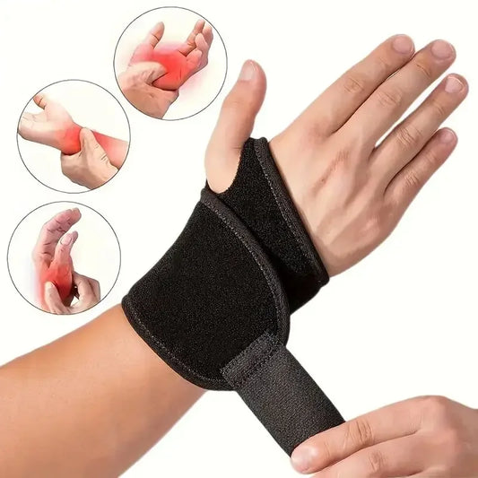 Adjustable Wrist Brace Perfect for Women & Men Support Wrap Strap Hand