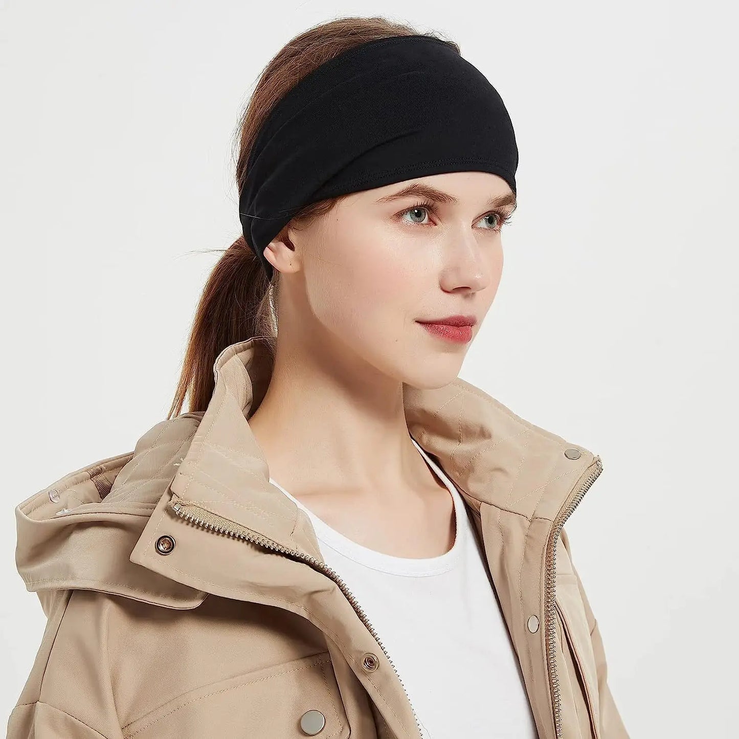 Men's Sports Headband Sweat-absorbing and Anti Sweating Band Running